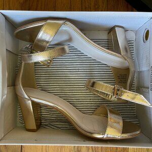 Gold heels